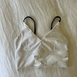 Lululemon Athletica Cream Minimalist Bra